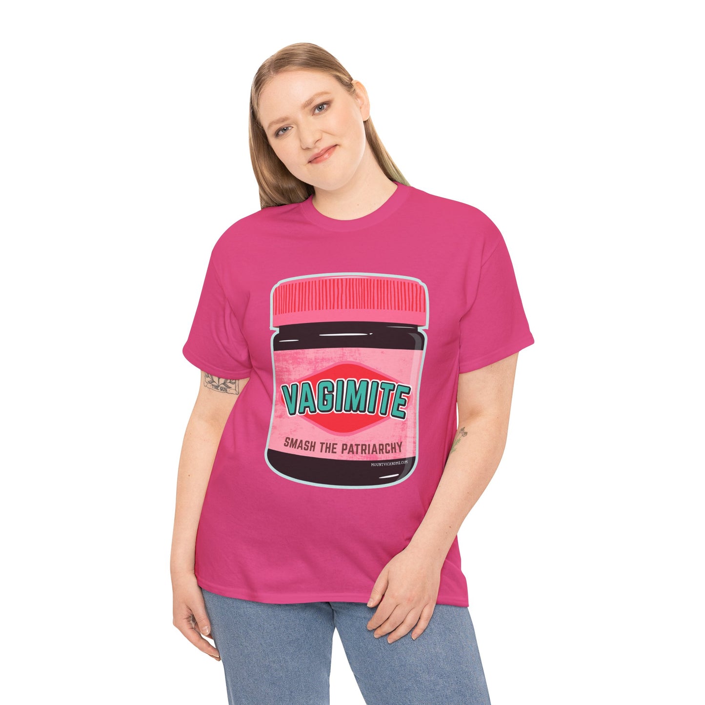 Vagimite feminist classic cotton t shirt