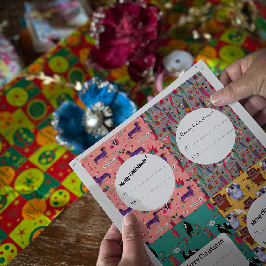 FREE Christmas gift tags