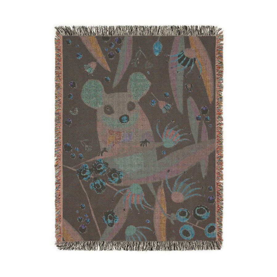 Eastern Pygmy Possum woven blanket