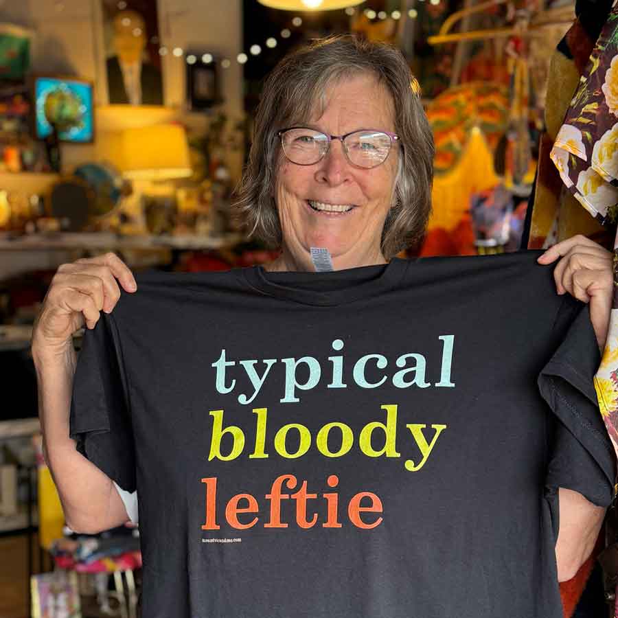 RTS Typical Bloody Leftie classic t shirt black