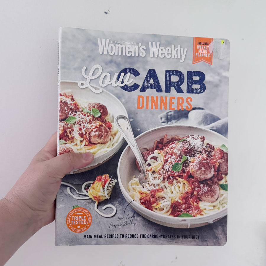 Women's Weekly Low Carb dinners