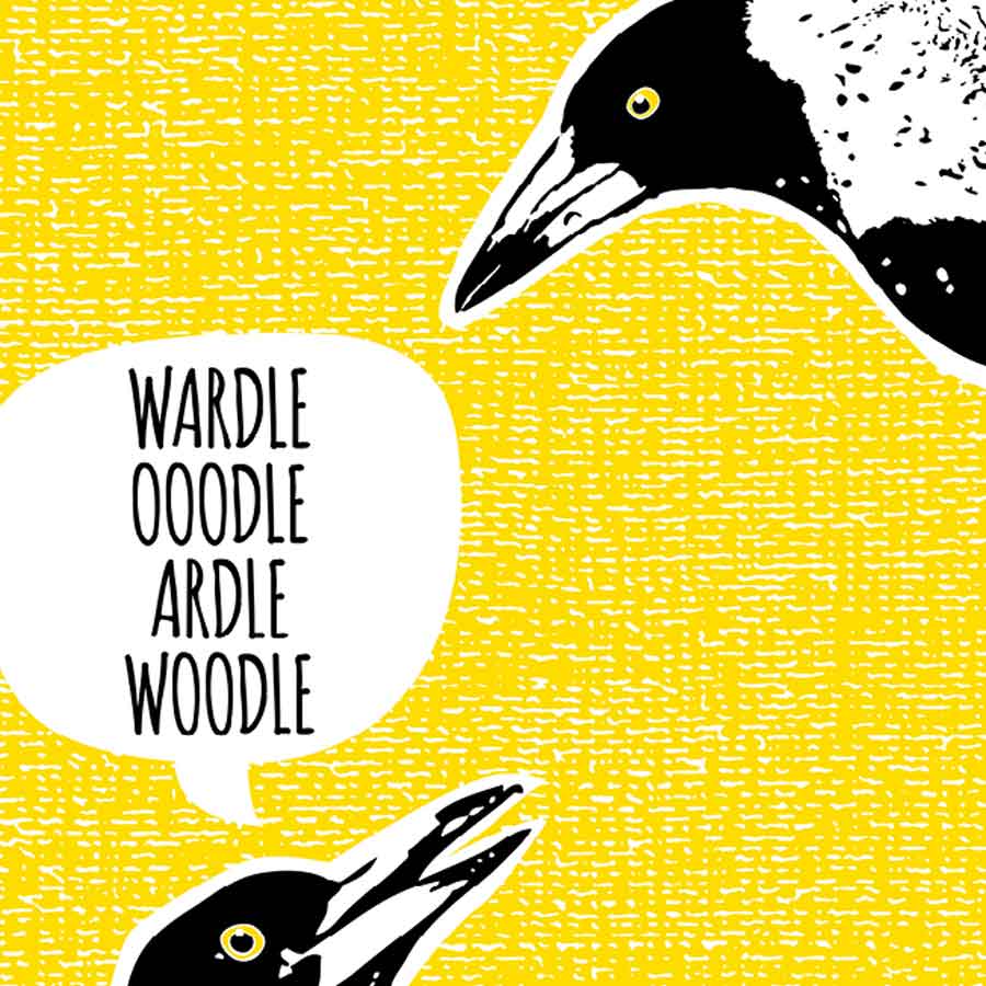 Magpie Talk long sleeve t shirt