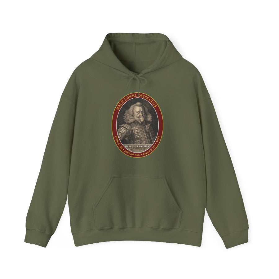 Male Loneliness Club hoodie