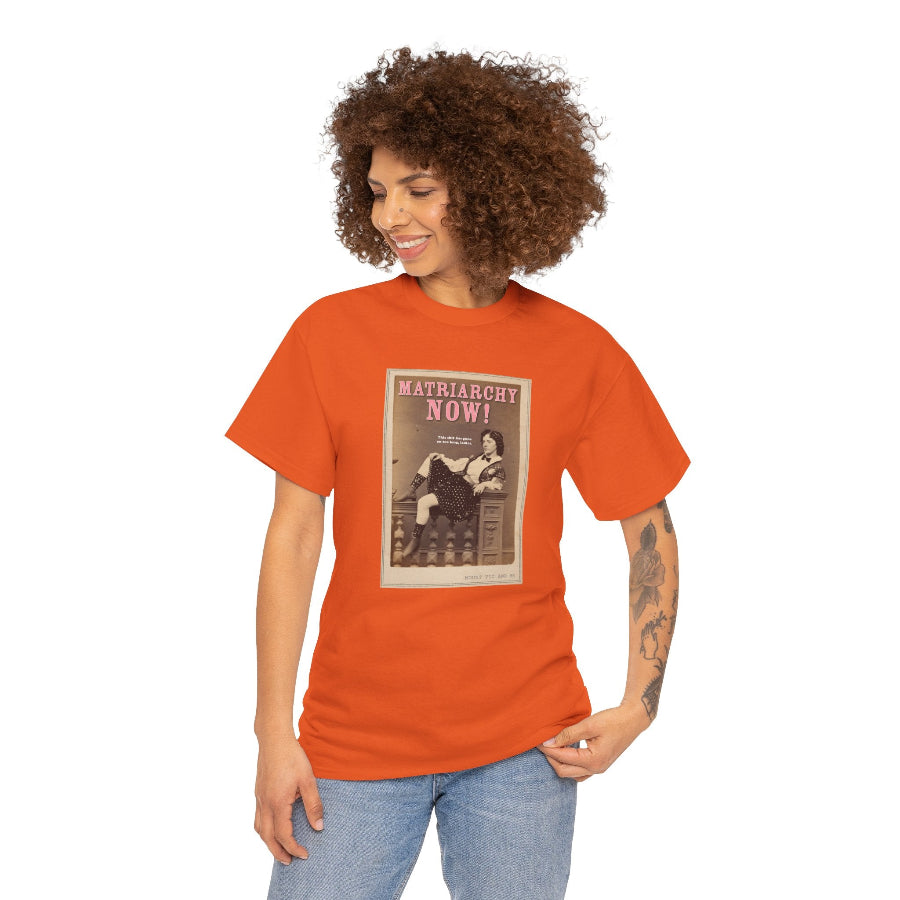 Matriarchy Now classic cotton t shirt