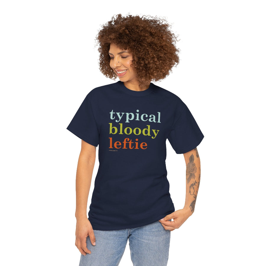 RTS Typical Bloody Leftie classic t shirt royal blue 3XL
