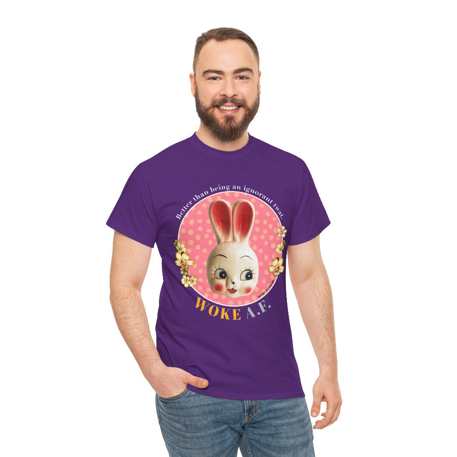 WOKE A.F. classic cotton t shirt