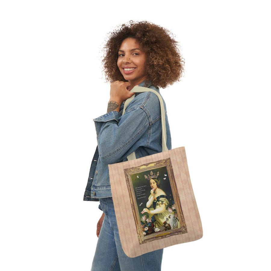 What Queen Victoria thinks oversized tote bag