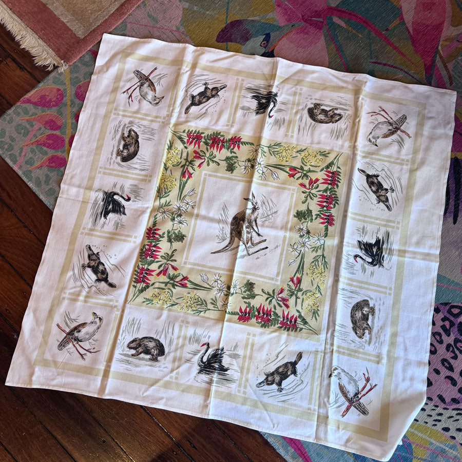 Australian animals tablecloth
