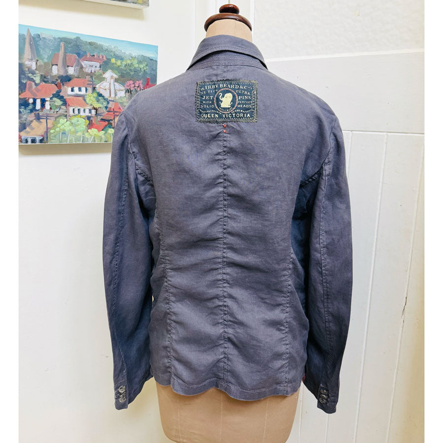 Upcycled United Colours of Benetton linen jacket