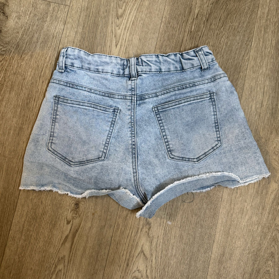 sz 14 Breakers embroidered cut offs