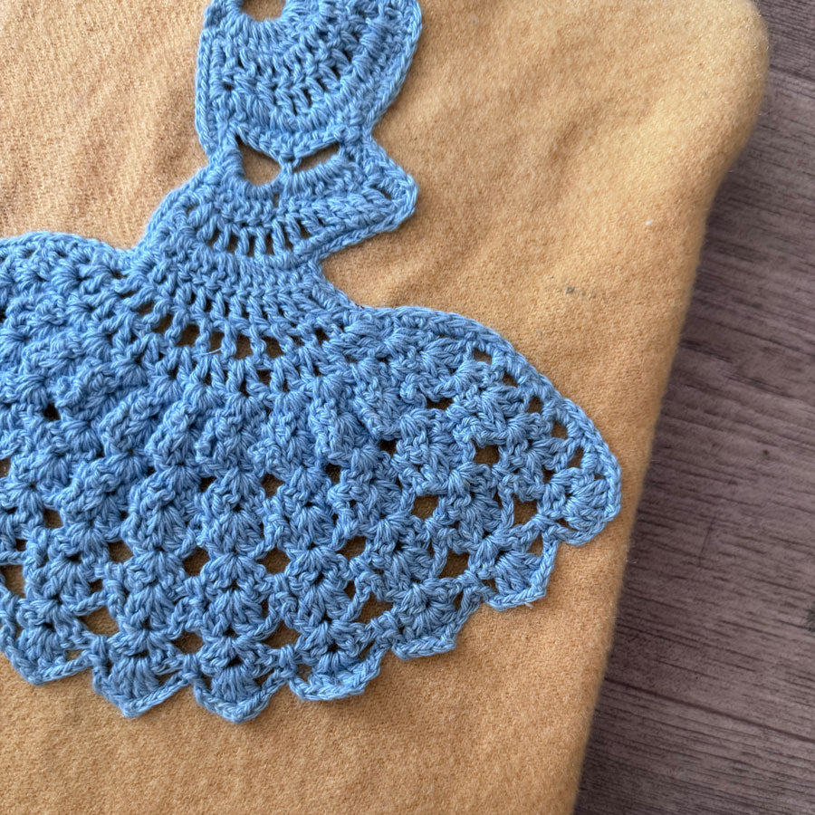 Buttermilk maiden hot water bottle cover