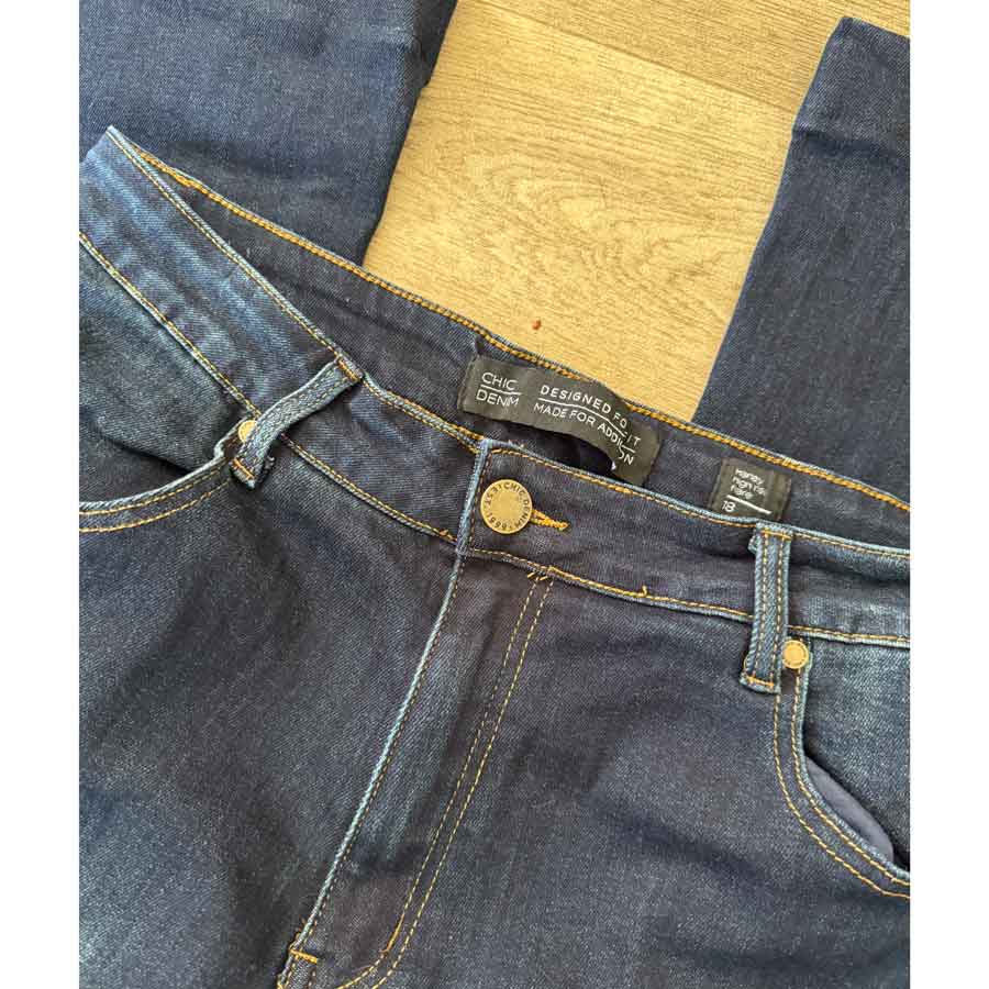 sz 18 City Chic Harley High Rise Flare jeans