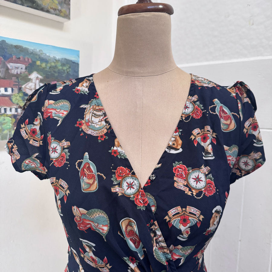 sz 10 Dangerfield sailor dress