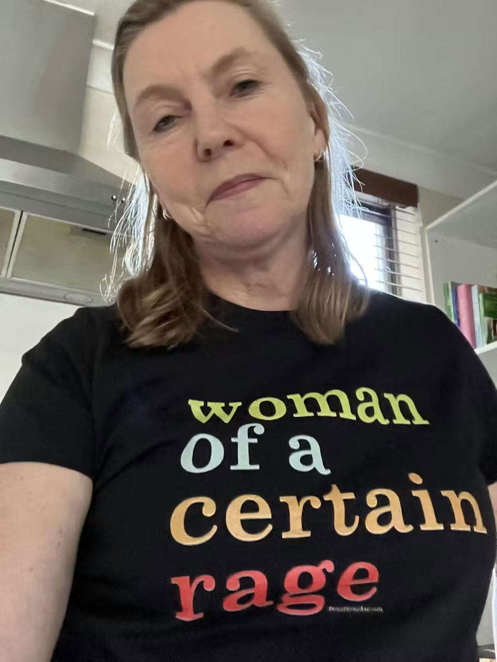 Matriarchy now typographic semi-fit t shirt