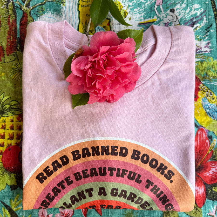 Fight Fascism faded t shirt