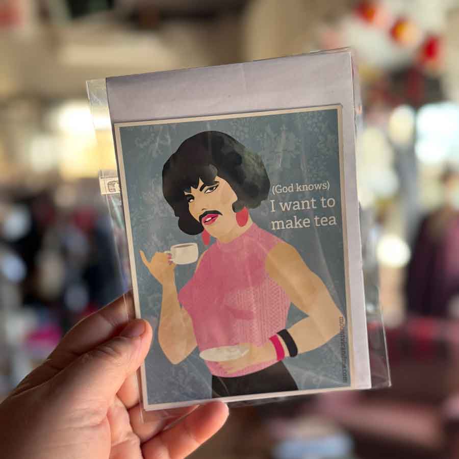 Magnet I want to make tea LARGE