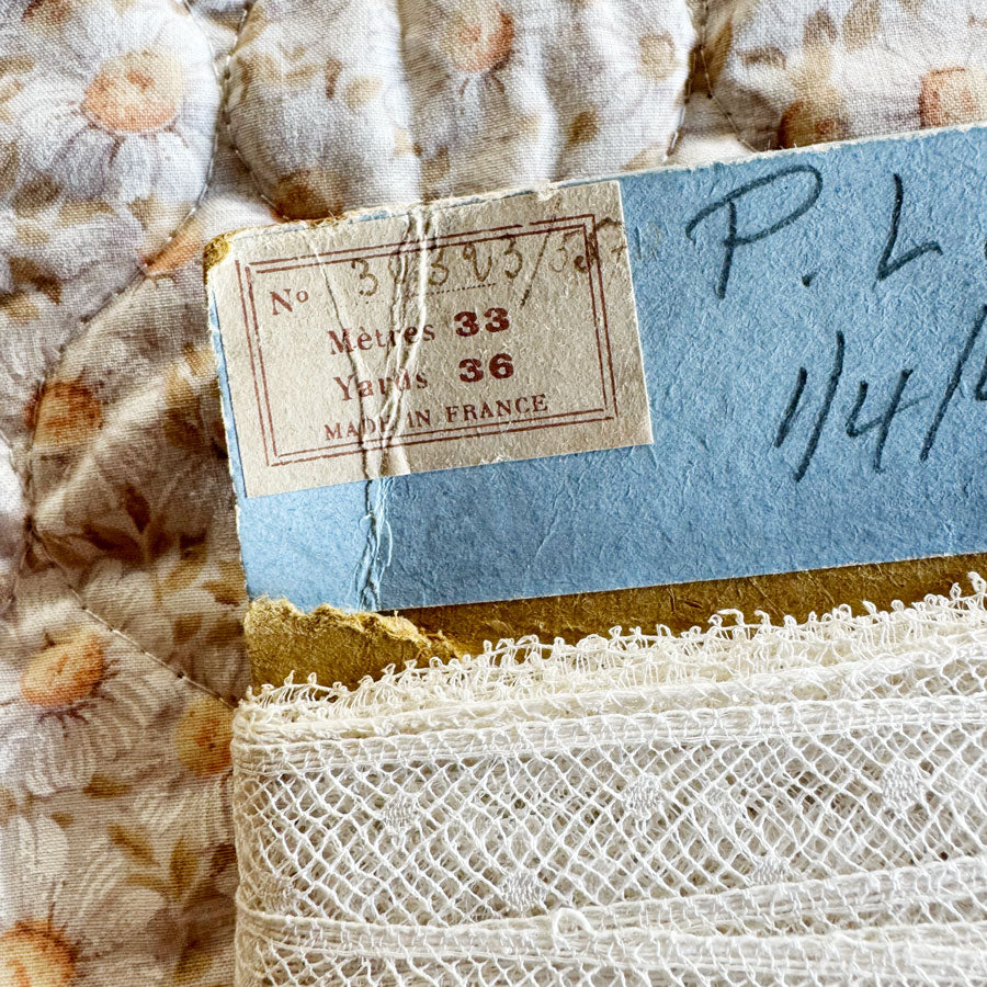 French vintage lace
