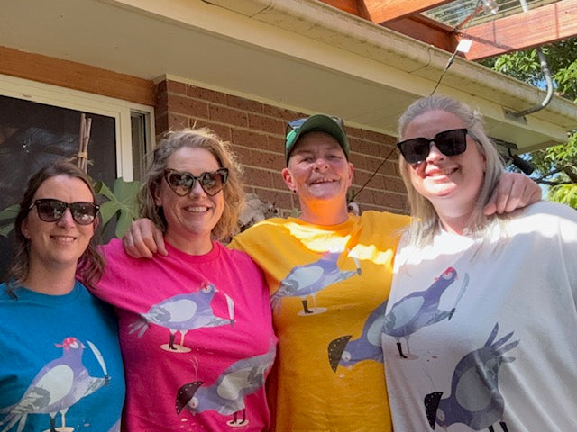 Pirate Pigeons classic cotton t shirt