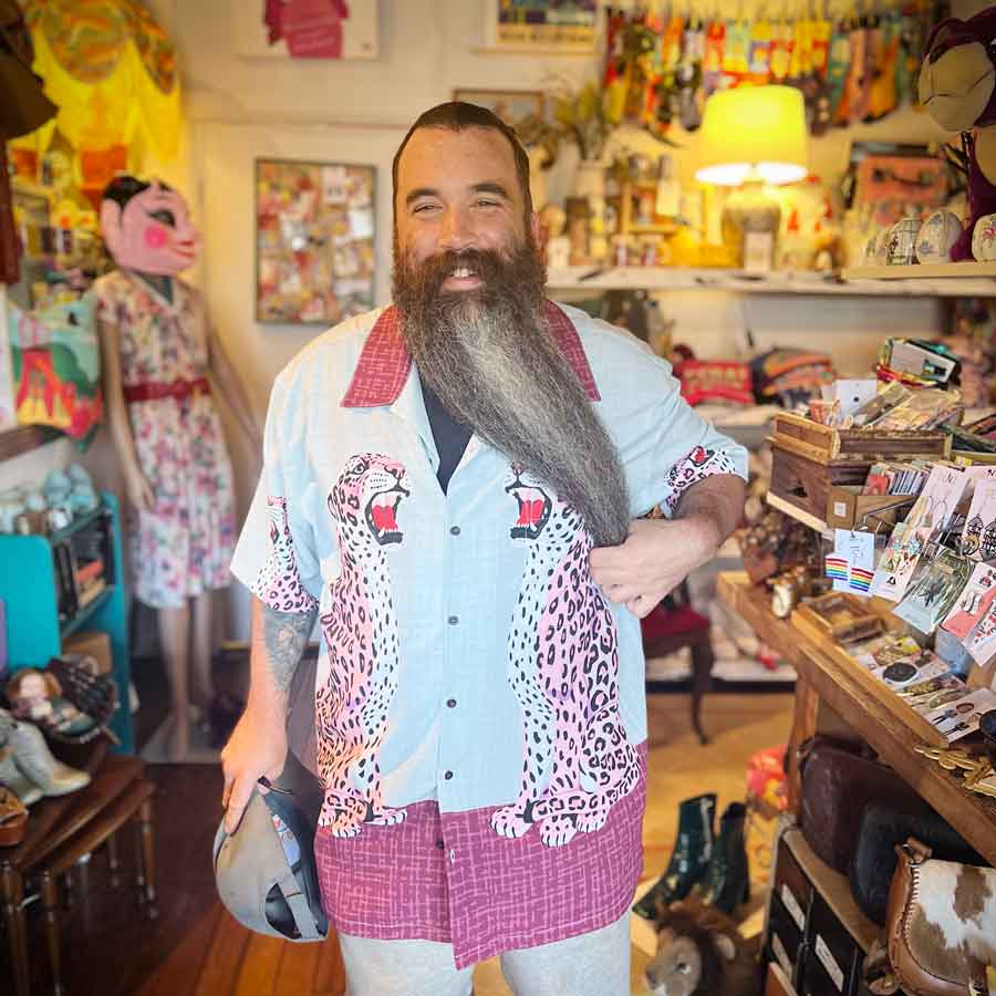 Abstract Waratah Hawaiian Shirt