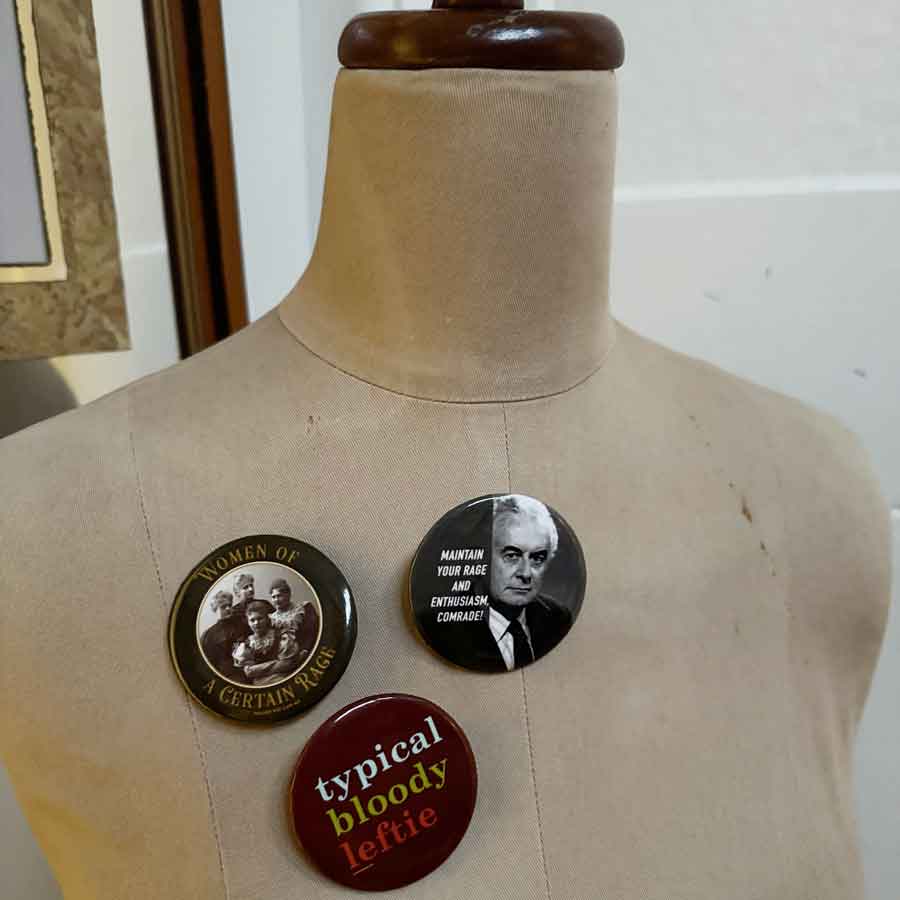 Women of a certain rage badge