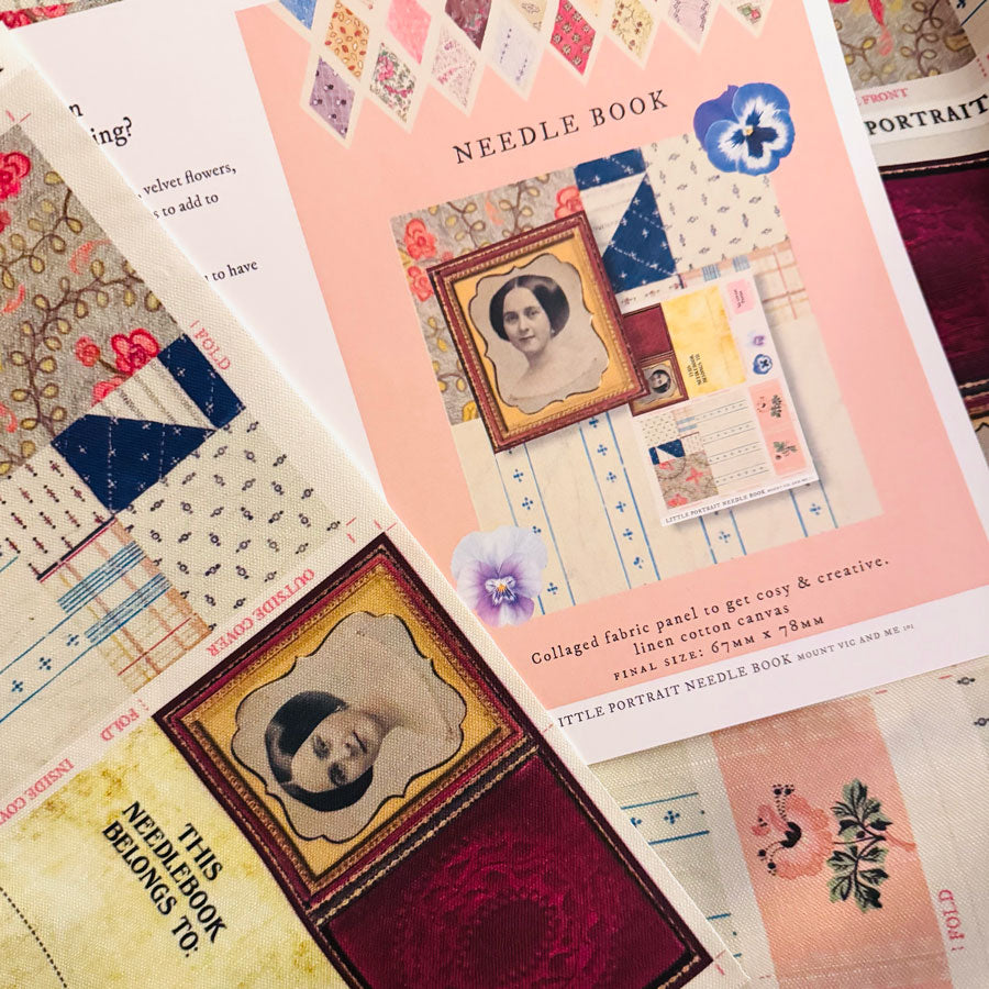 Litlte Portrait Needle Book kit