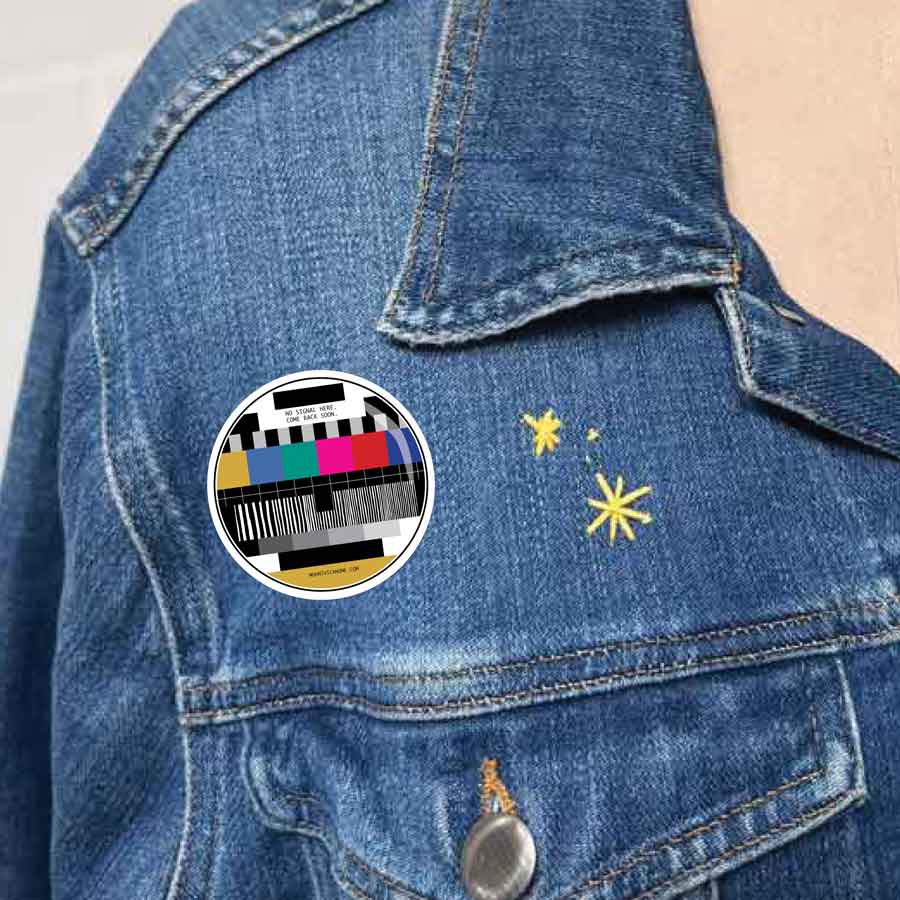 No signal classic tv cotton t shirt