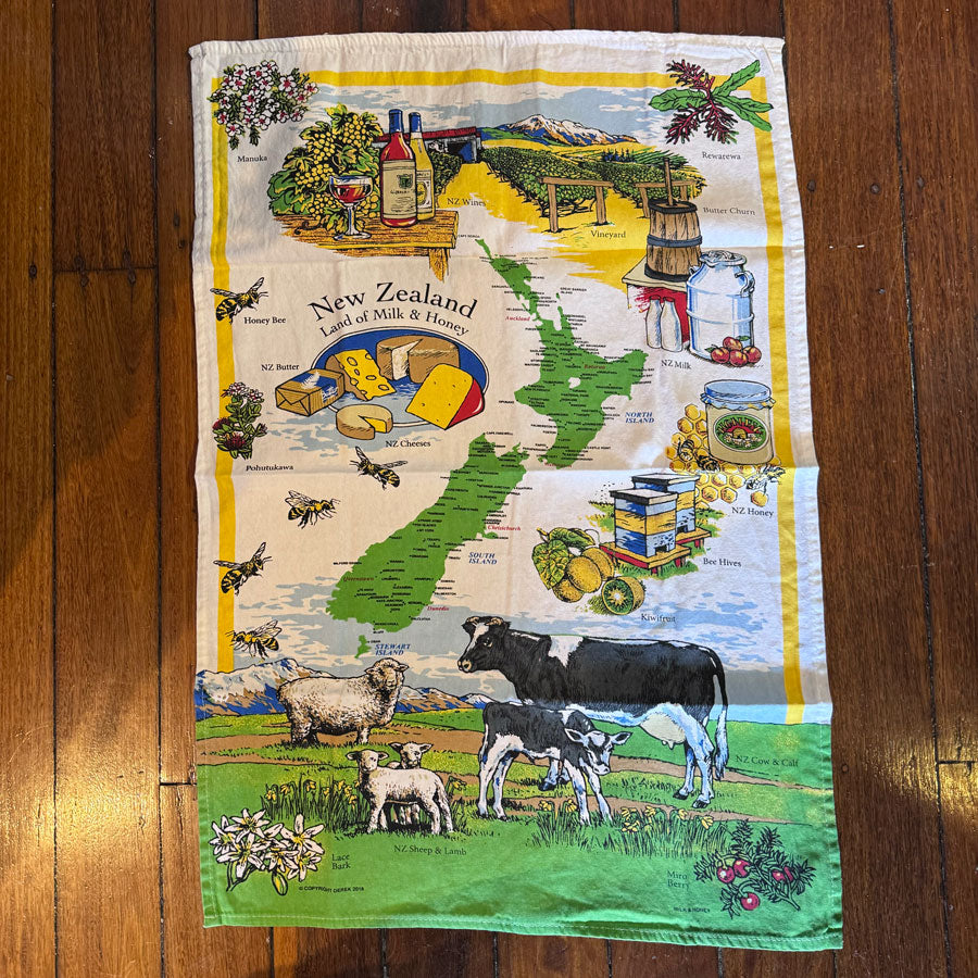 New Zealand tea towel