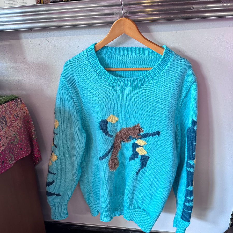 Possum handknit jumper