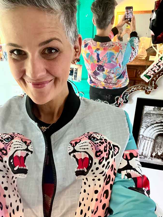 Royal Palm Tigers Women's Bomber Jacket