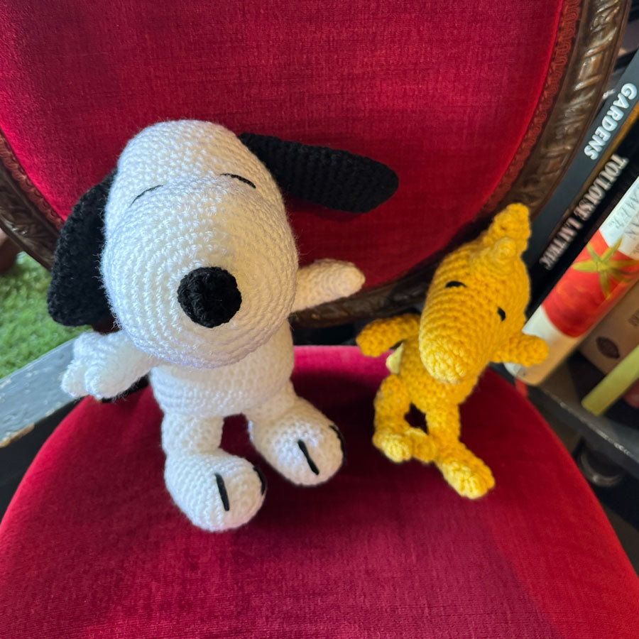 Snoopy and Woodstock set