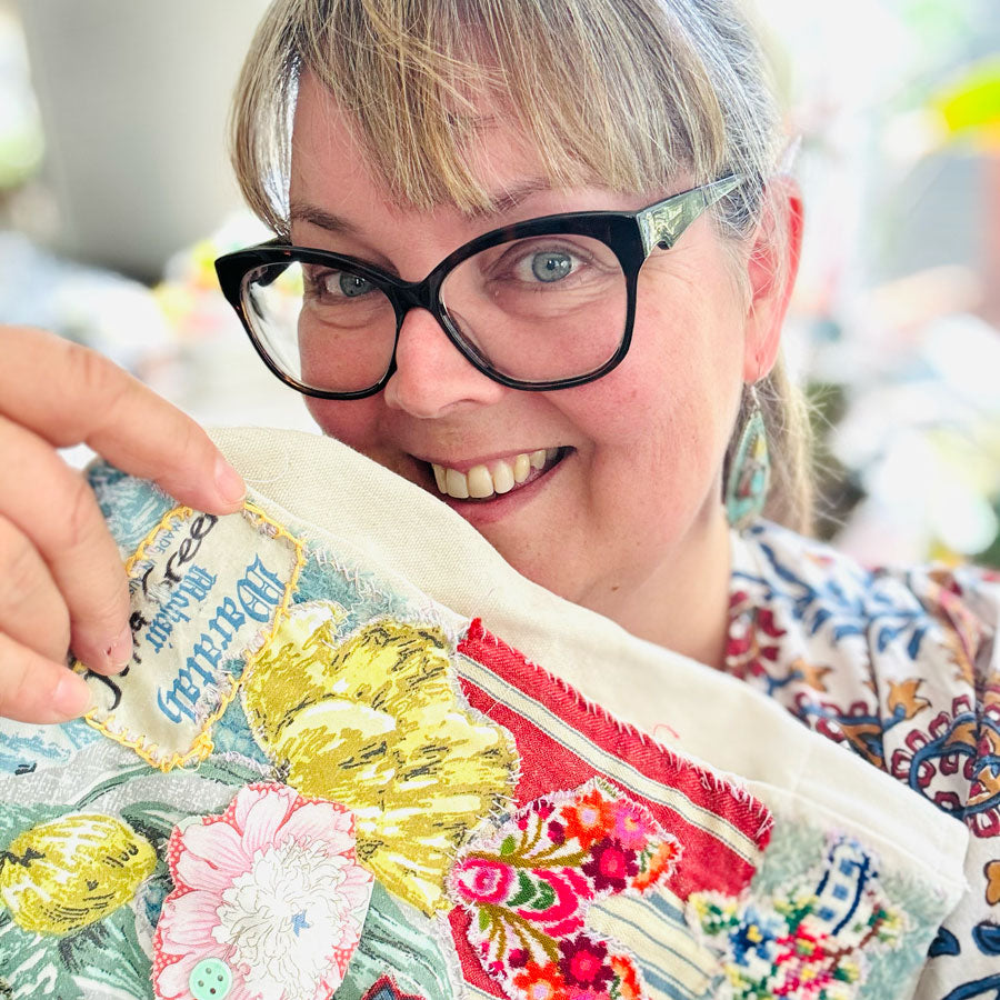 Slow stitch country rose pack