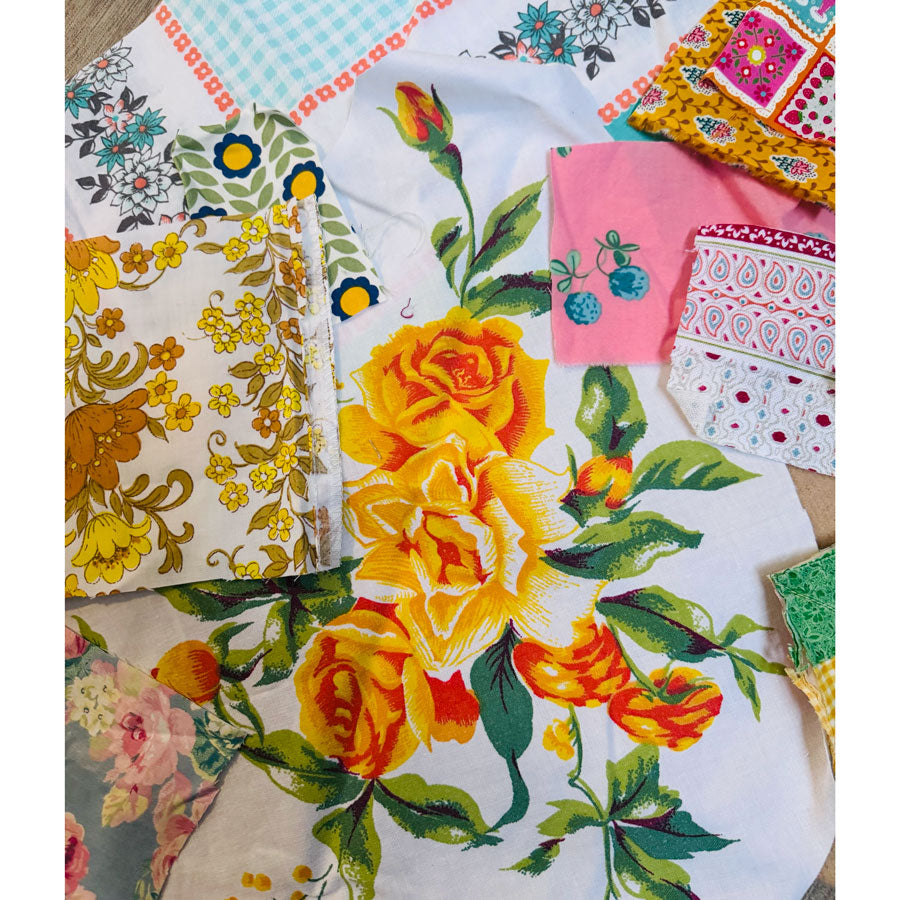 Slow stitch Sunshine Rose pack