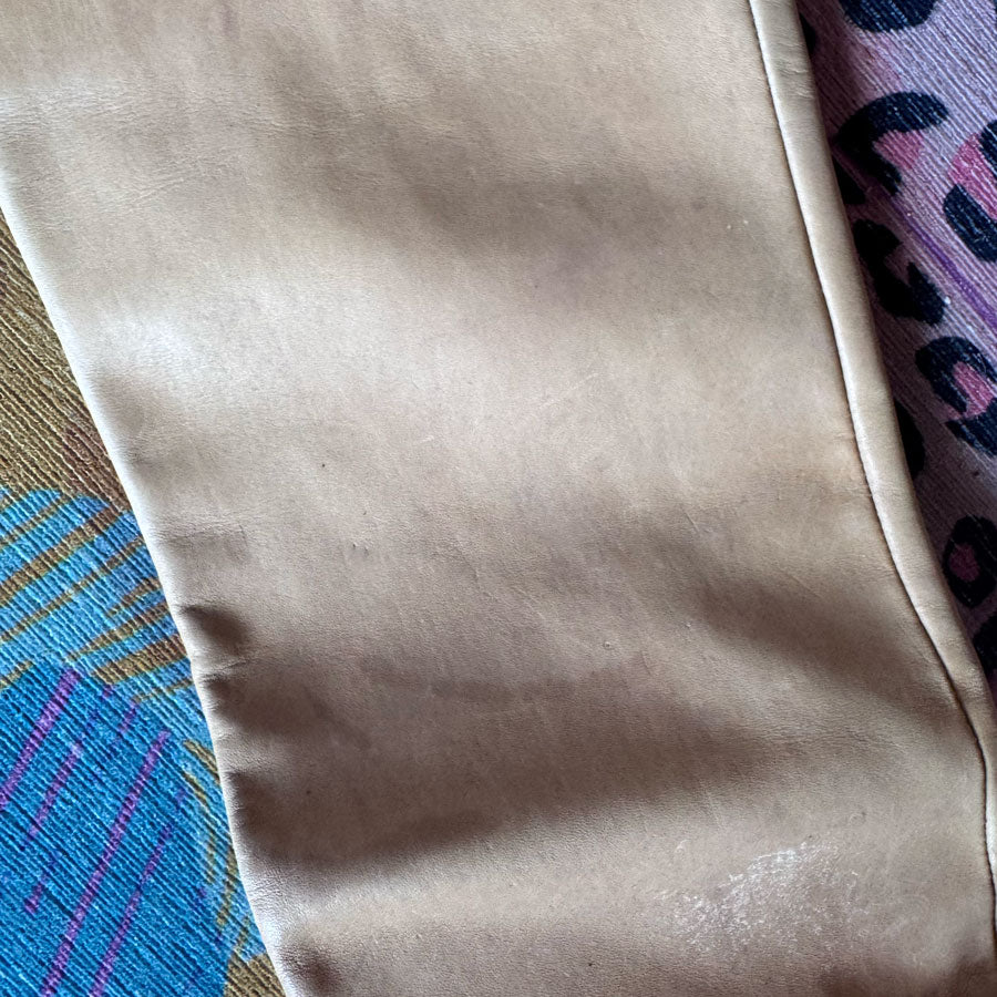 sz 9.5B high tan boots