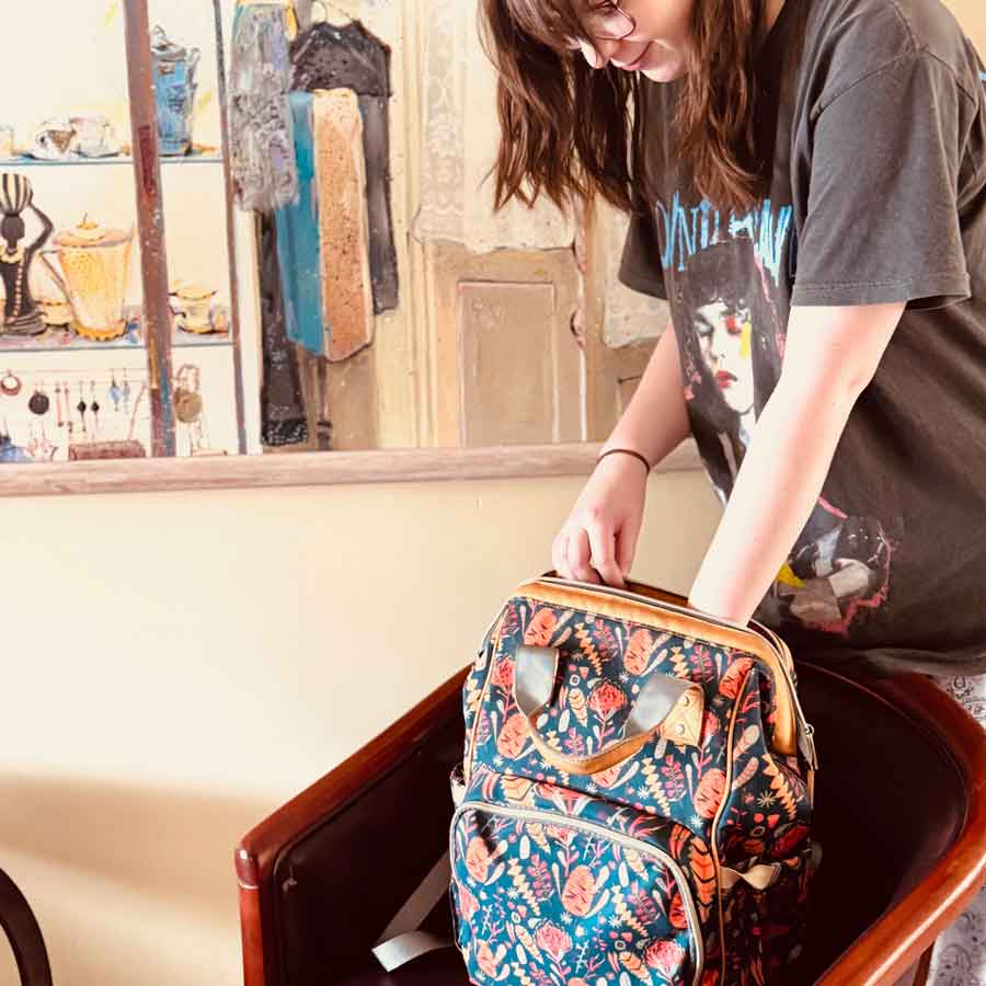 Gough Whitlam typical leftie backpack