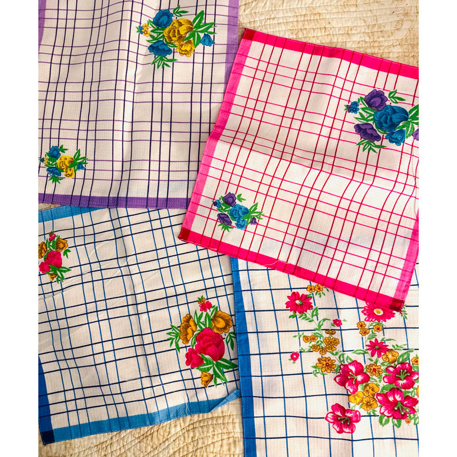 Floral hankerchiefs