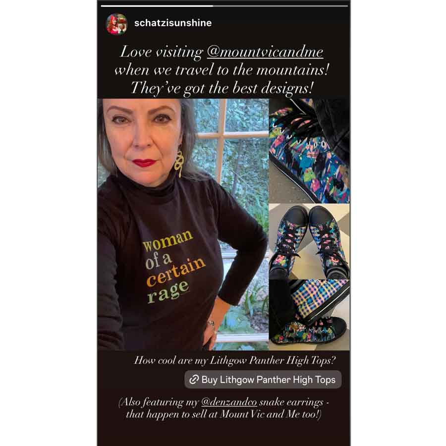 Woman of a certain rage semi-fit t shirt