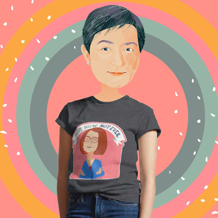 Not Now Not Ever classic cotton t shirt