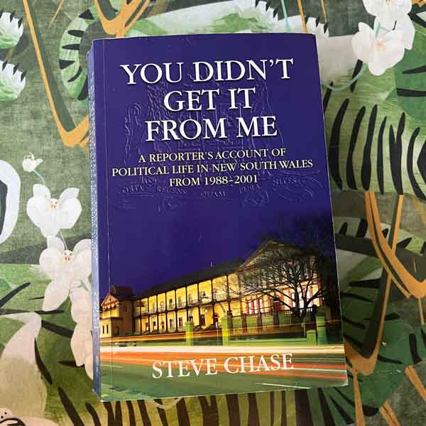 You didn’t get it from me 8218