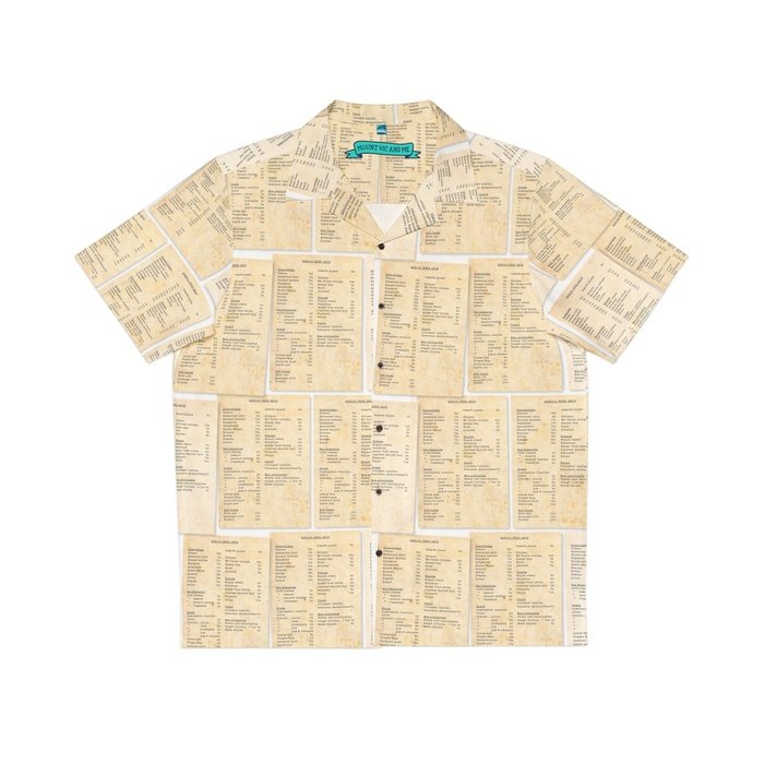 School Tuck Shop Men's Hawaiian Shirt