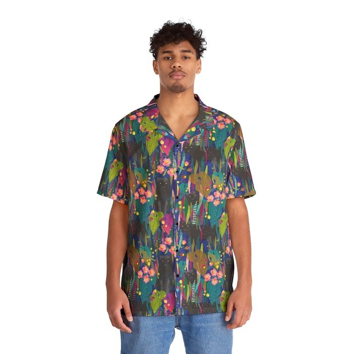 Lithgow Panther Men's Hawaiian Shirt