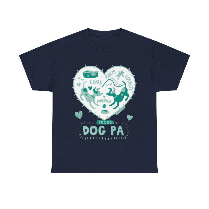 Proud Dog Pa Furever t shirt