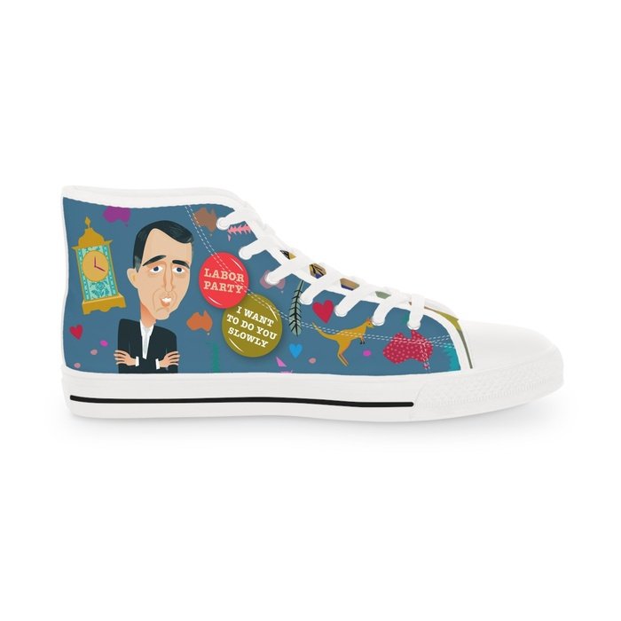 Paul Keating high top mens sneakers