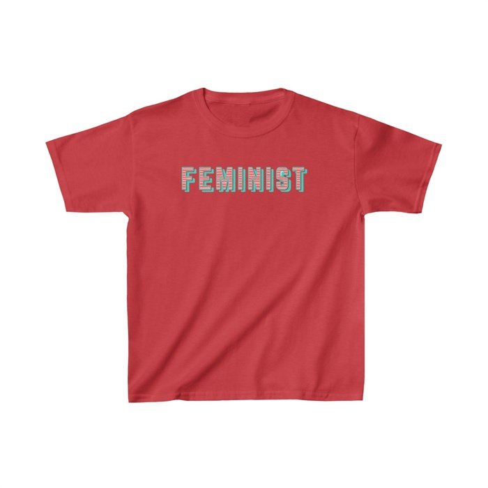 Feminist kids classic t shirt