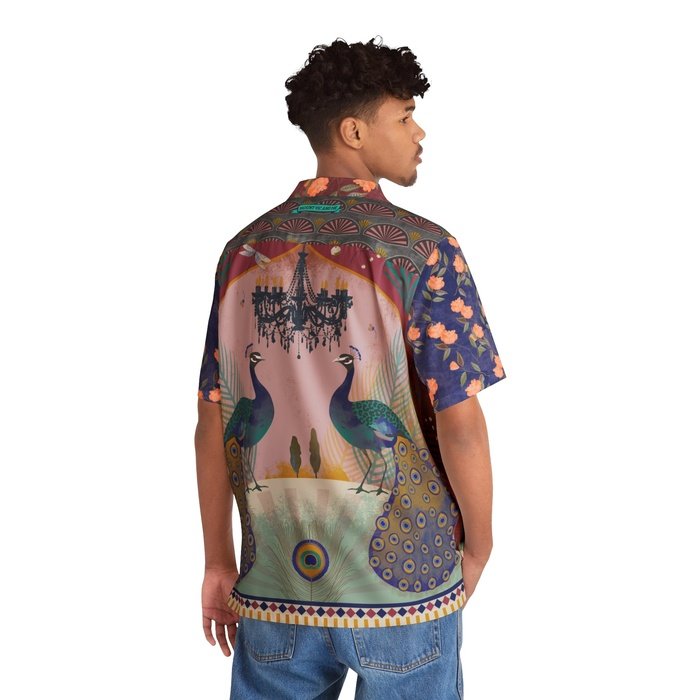 Peacock Paradise Hawaiian Shirt