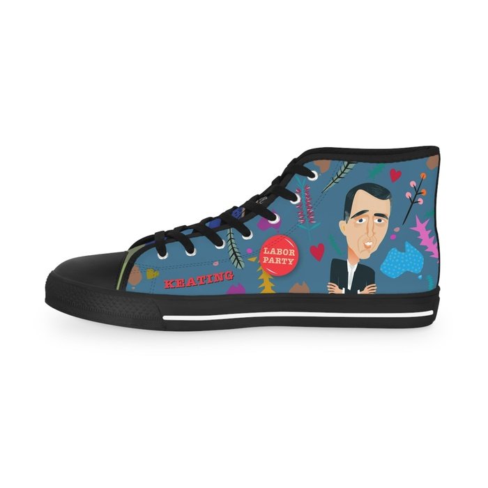 Paul Keating high top mens sneakers