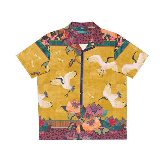 Opulent Ibis Hawaiian Shirt