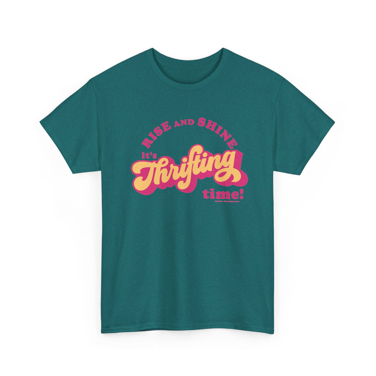 It's Thrifting Time classic cotton t shirt