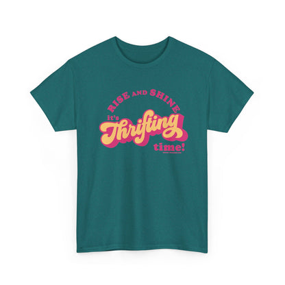 It's Thrifting Time classic cotton t shirt