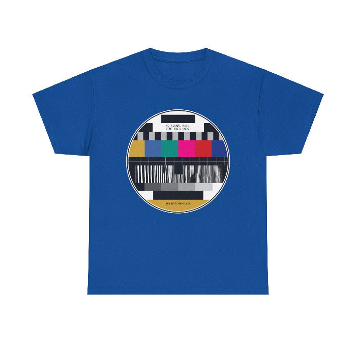 No signal classic tv cotton t shirt