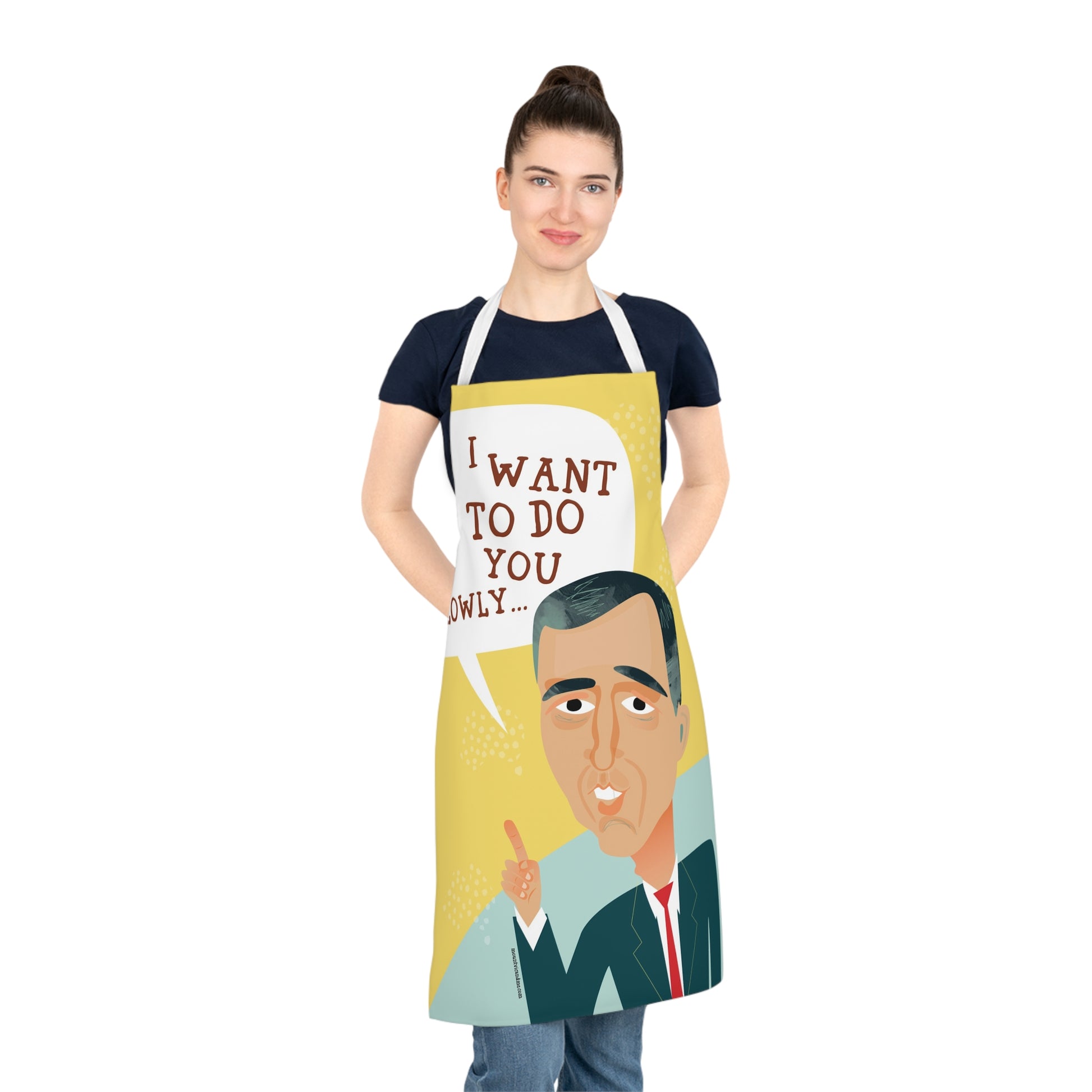 I want to do you slowly Keating apron